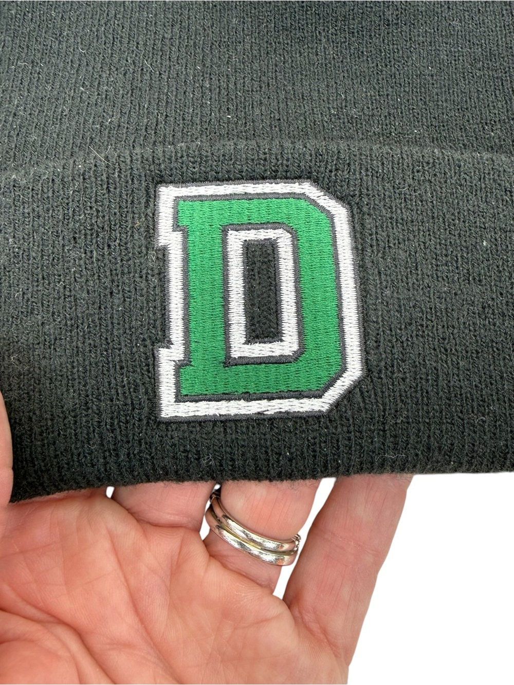 TWO Dartmouth College Nike Winter Hats OS Black Gray - Picture 6 of 12